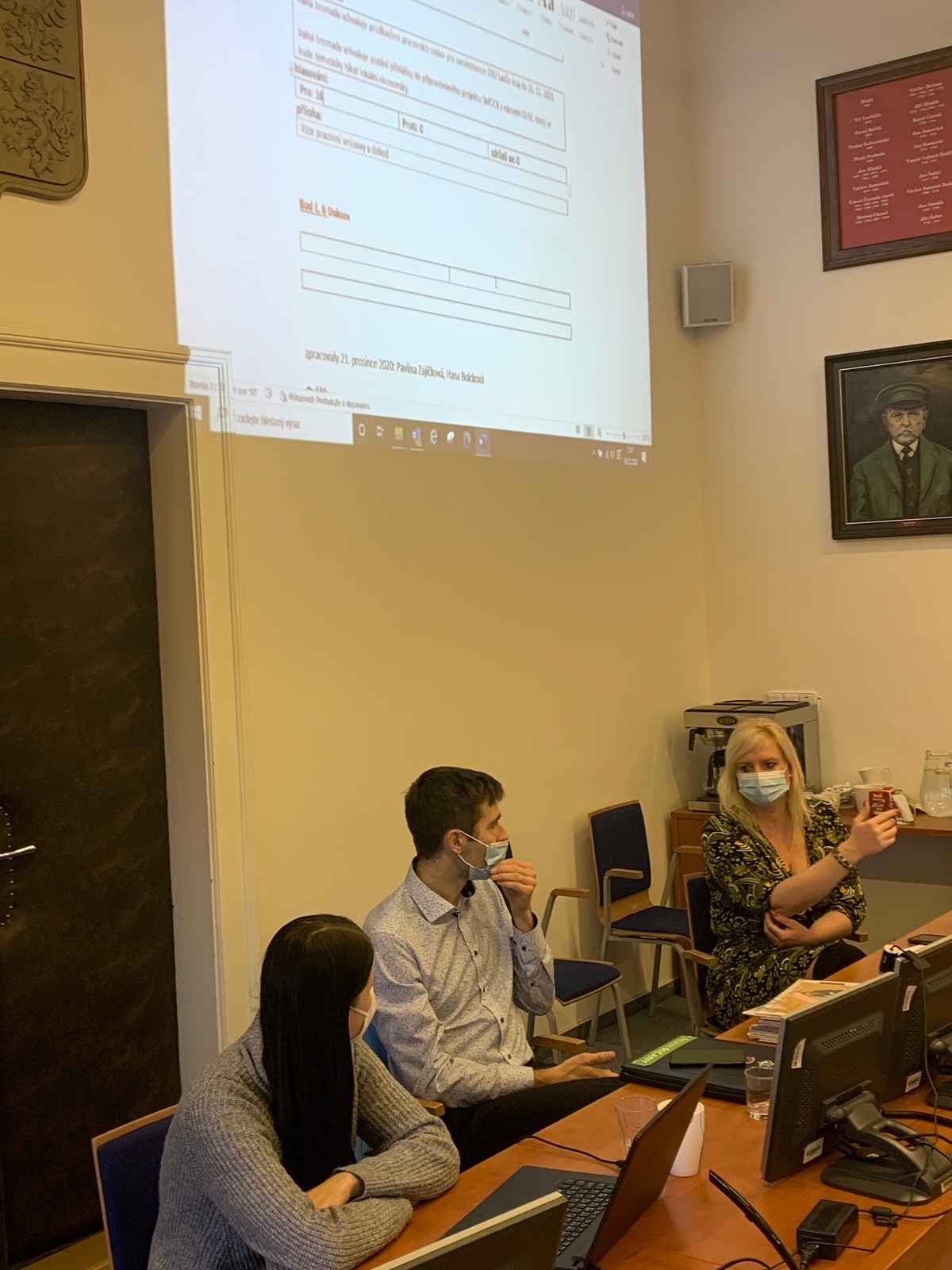 Hejtmanka Stř. kraje Petra Pecková přinesla na VH LK mnoho zajímavých informací